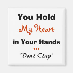 Imã de geladeira engraçada do amor