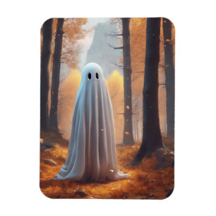 Ímã de Geladeira Fantasma de Halloween