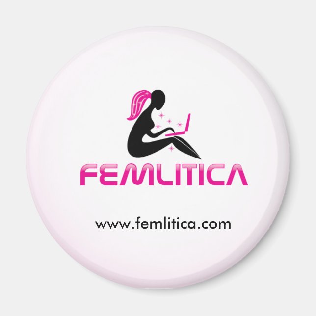 Imã de geladeira Femlitica (Frente)