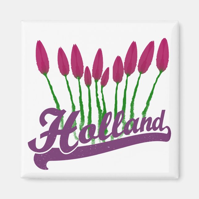 Imã de geladeira holandesa (Frente)