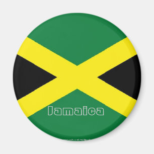 Imã de geladeira jamaicana da lembrança da