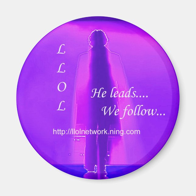 Imã de geladeira LLOL (Frente)