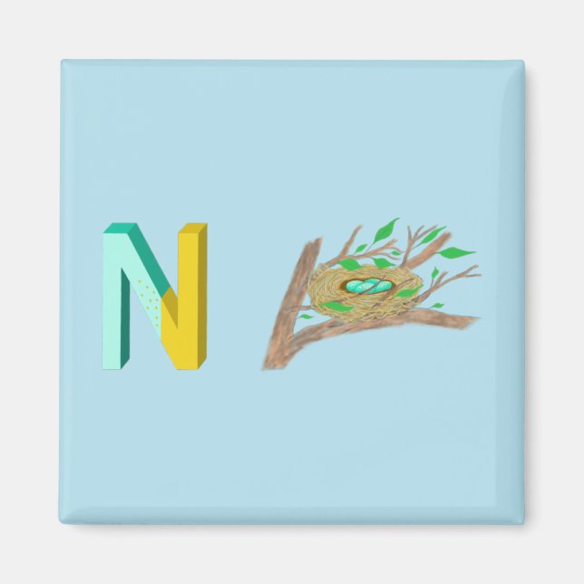 Imã de geladeira Nest (Frente)