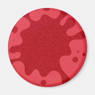 Imã de geladeira Personalizada de Abertura Vermelh