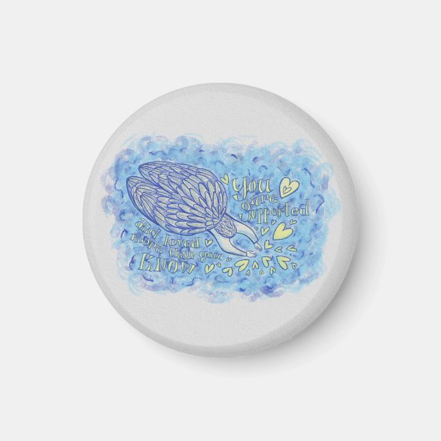 Imã de geladeira Personalizada de Archangel Michae (Frente)