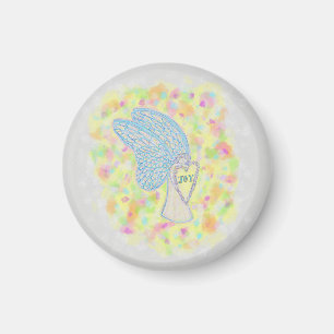 Imã de geladeira Personalizada de Arte do Anjo do