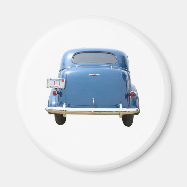 Imã de geladeira ~ Retro 1940s Chevy (Frente)
