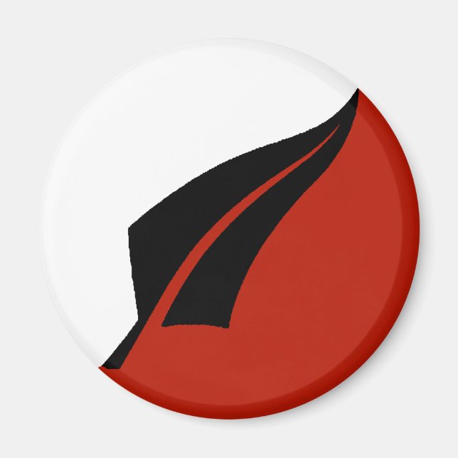 Imã de geladeira Silver Fern Nova Zelândia (Frente)