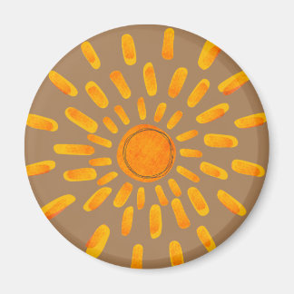 Imã de geladeira solar