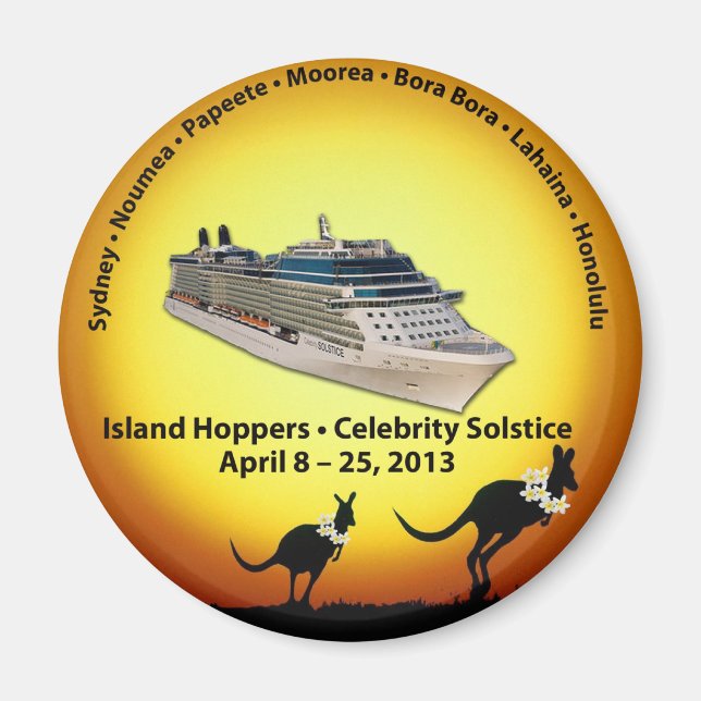 Imã de geladeira Souvenir (Frente)