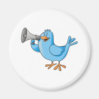 Imã de geladeira Twitter Bird