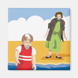 imã de geladeira "Waterbaby"