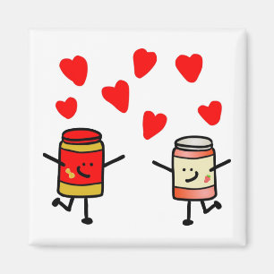 Imã De "ímã do amor PB&J"