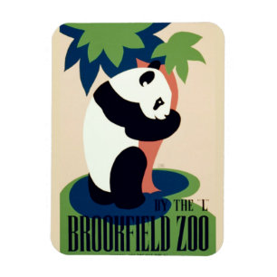 Ímã De "ímã do jardim zoológico Brookfield" do vint