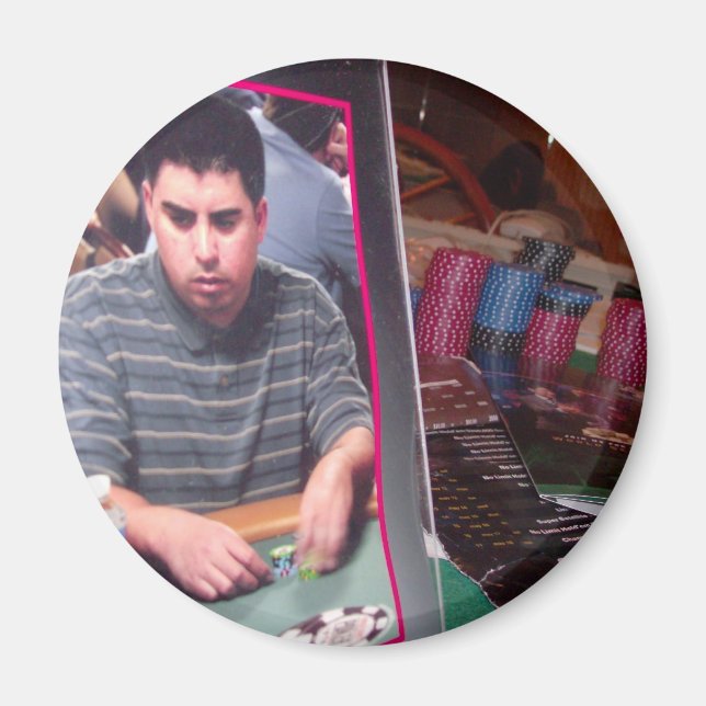 imã de jogador de pôquer (Frente)