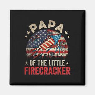 Imã De Julho Aniversário Papa Do Pequeno Queimador