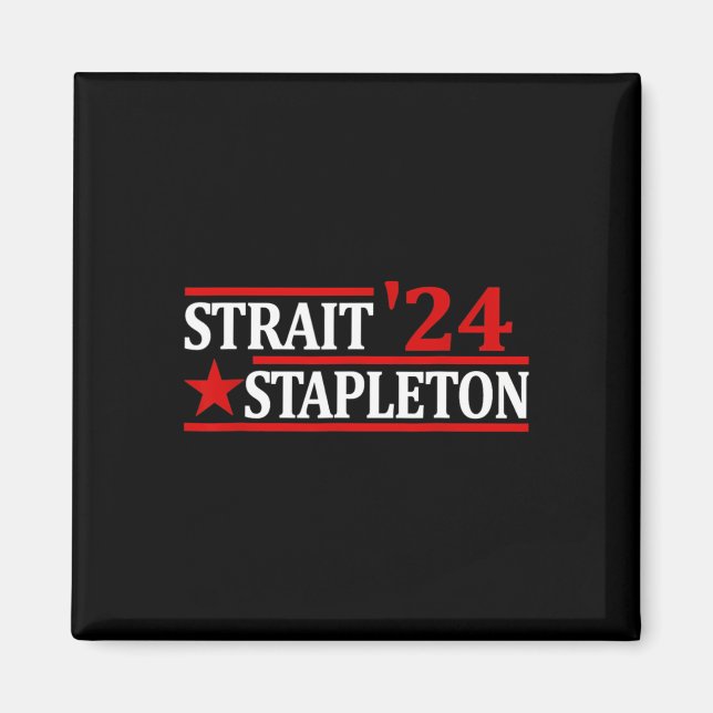 Imã De julho Stapleton Strait American Patriotic (Frente)