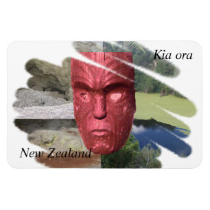 Ímã de Kia Ora Nova Zelândia