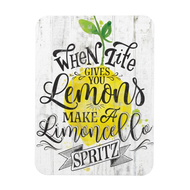 Ímã de Limoncelo Spritz (Vertical)