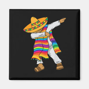 Imã De Mayo Dabbing mexicano Poncho Kids Toddler Boy M