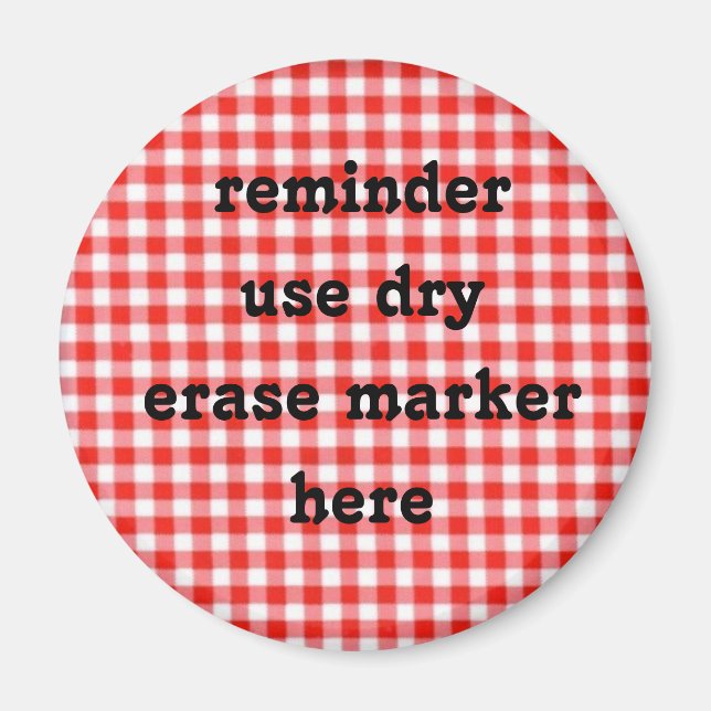 imã de memo de apagamento seco (Frente)