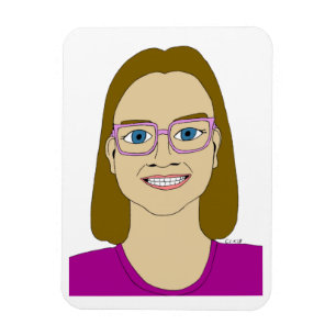 ímã de menina