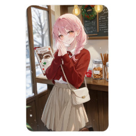 Ímã de Menina de Anime