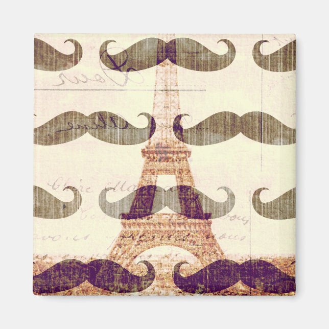 Imã De Paris com bigode (Frente)