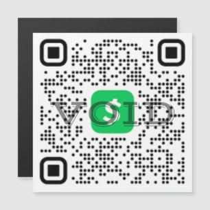 Ímã de QR Code Cash App
