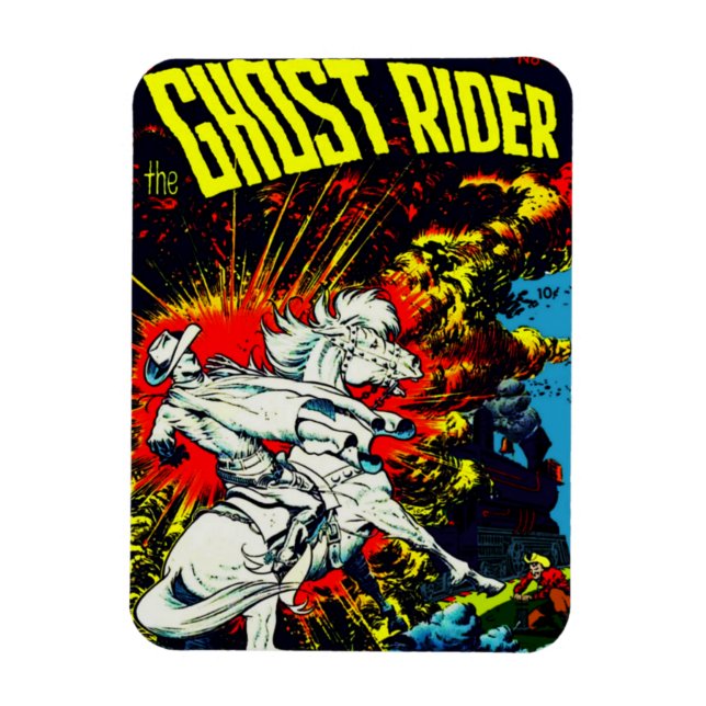 Ímã de quadrinhos 'Ghost Rider' (Vertical)