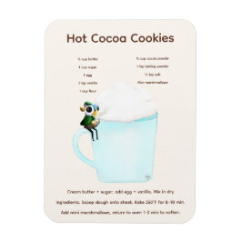 Ímã de Receita de Biscoito de Cacau Quente Eclipse