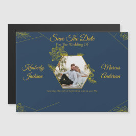 Ímã de Salvar a Data de Casamento com Elegância Do
