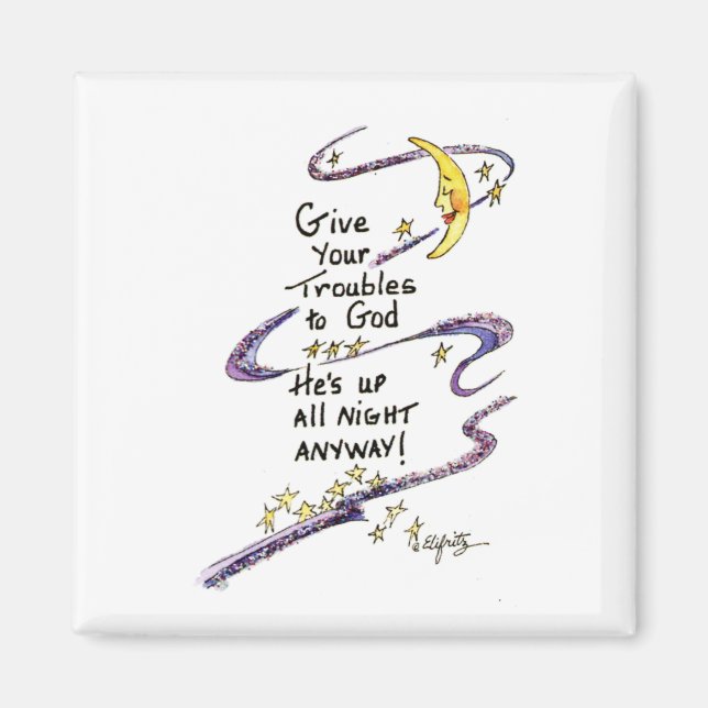 Imã Dê seus problemas a Deus (Frente)