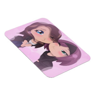 Ímã de Sharm & de Gigi Chibi