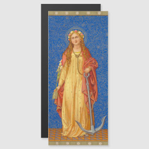 Ímã de Sta. Filomena com Âncora (SNV 051)