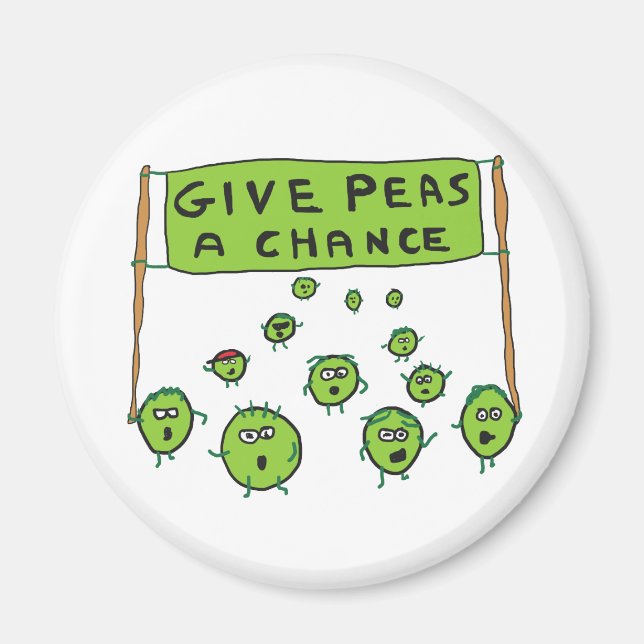 Imã Dê Uma Chance Ao Peas (Frente)