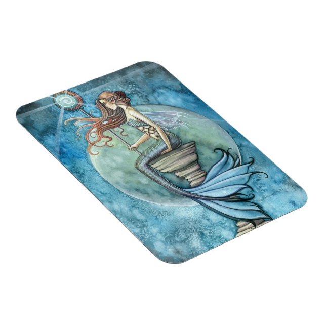 Ímã de Vinil Premium Sereia da Lua de Jade (Lado Direito)