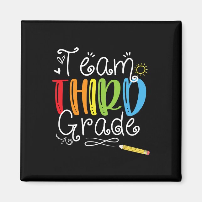Imã De Volta À Equipe Da Escola, 3º Grau, Estudantes D (Frente)