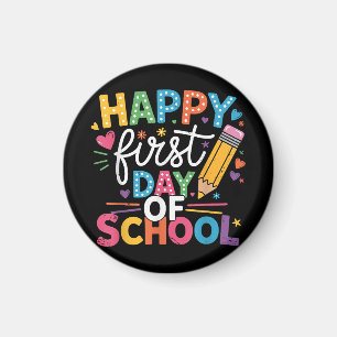 Imã De Volta À Escola Feliz Primeiro Dia Do Professor
