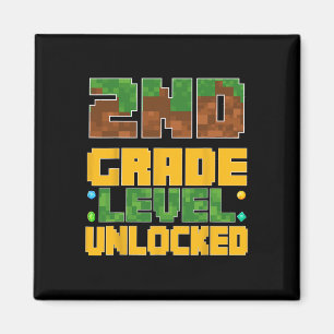 Imã De Volta à Escola Meninos de 2ª Série Gamer Primei