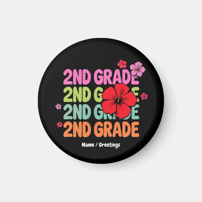 Imã De volta à escola no primeiro dia do segundo ano (Frente)