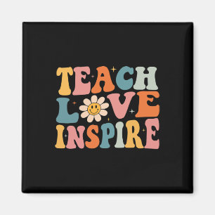Imã De Volta às Aulas Ensine Amor Inspire Professores 