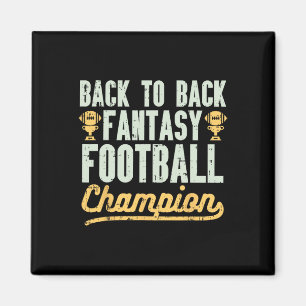 Imã De Volta Para O Campeão De Futebol Da Fantasy Grid