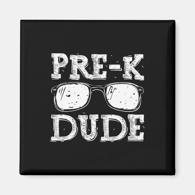 Imã De Volta Para O Pré-k Cara Da Escola (Frente)