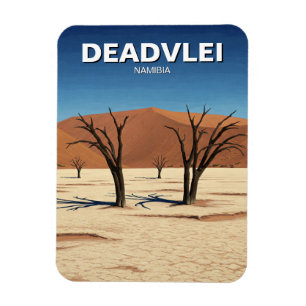 Ímã Deadvlei Namibia Viagem
