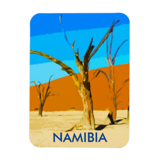 Ímã Deadvlei Namibia Viagem do Magnet de Arte Vintage