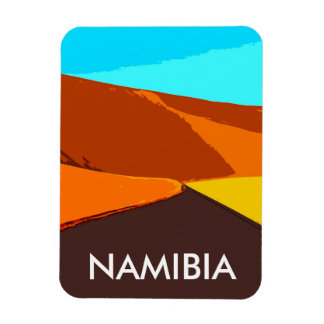 Ímã Deadvlei Namibia Viagem do Magnet de Arte Vintage