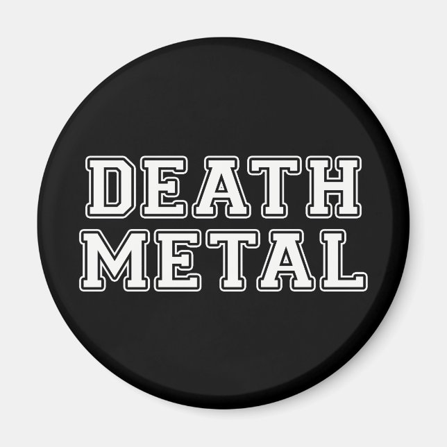 Imã Death Metal (Frente)