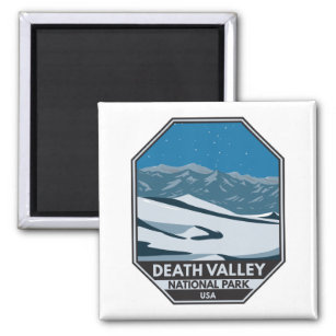 Imã Death Valley National Park Night Sky Vintage