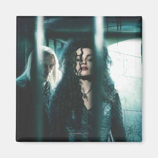 Imã Deathly Hallowly - Bellatrix e Lucius (Frente)